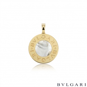 Bvlgari Yellow Gold & Stainless Steel Tondo Pendant